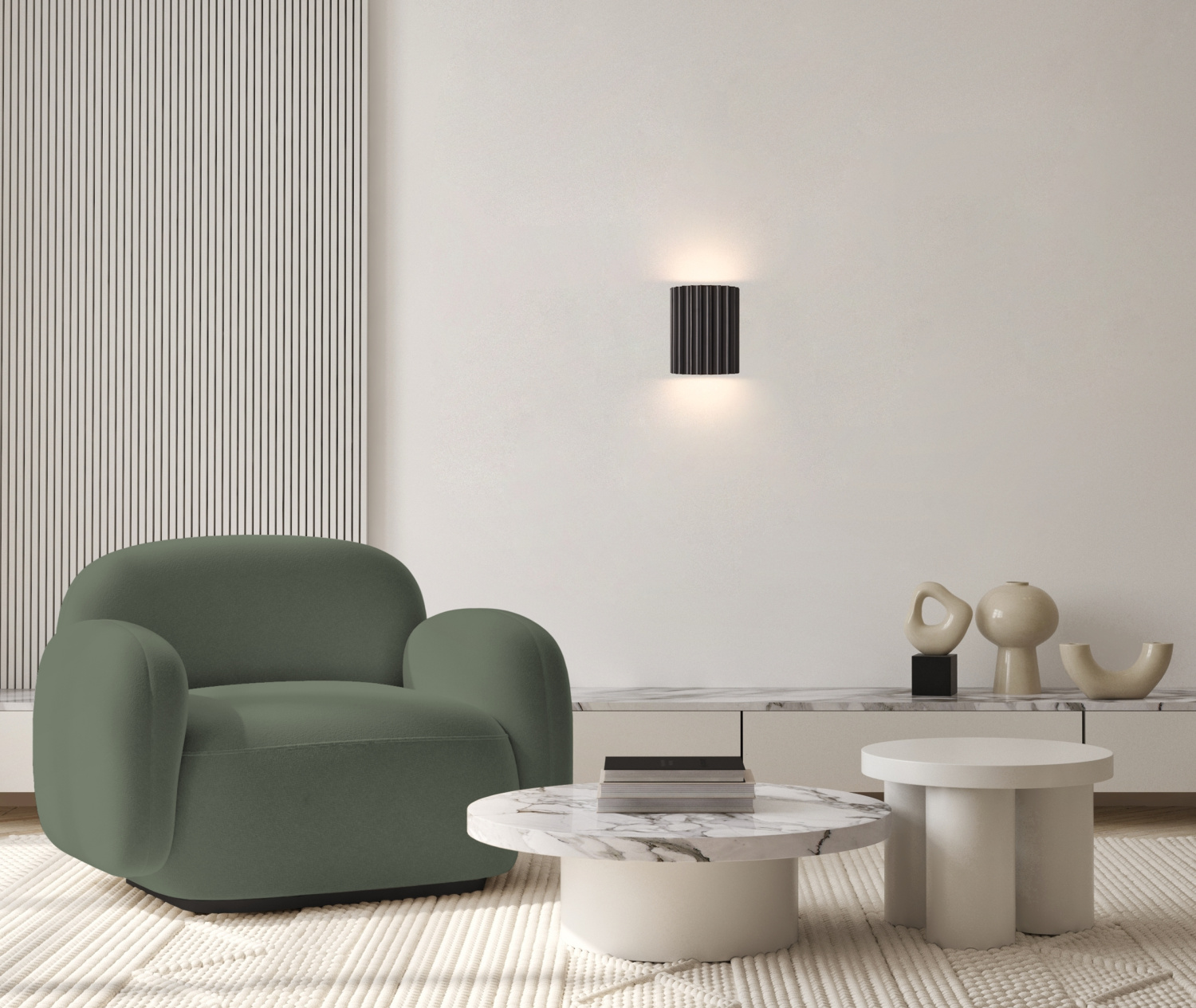 Freya Modern Slot Настенный светильник (бра) цвет: черный FR5437WL-L7B