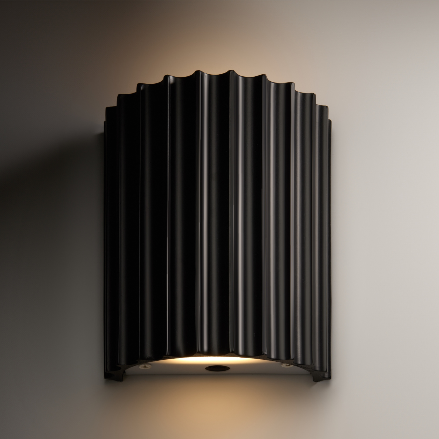 Freya Modern Slot Настенный светильник (бра) цвет: черный FR5437WL-L7B