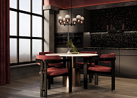 Freya Crystal Tesse Подвесной светильник цвет: черный FR1011PL-06B