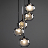 Freya Modern Shimmer Подвесной светильник цвет: черный FR5435PL-05B1