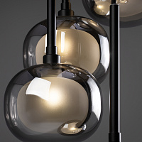 Freya Modern Shimmer Подвесной светильник цвет: черный FR5435PL-05B1