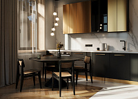 Freya Modern Shimmer Подвесной светильник цвет: черный FR5435PL-05B1