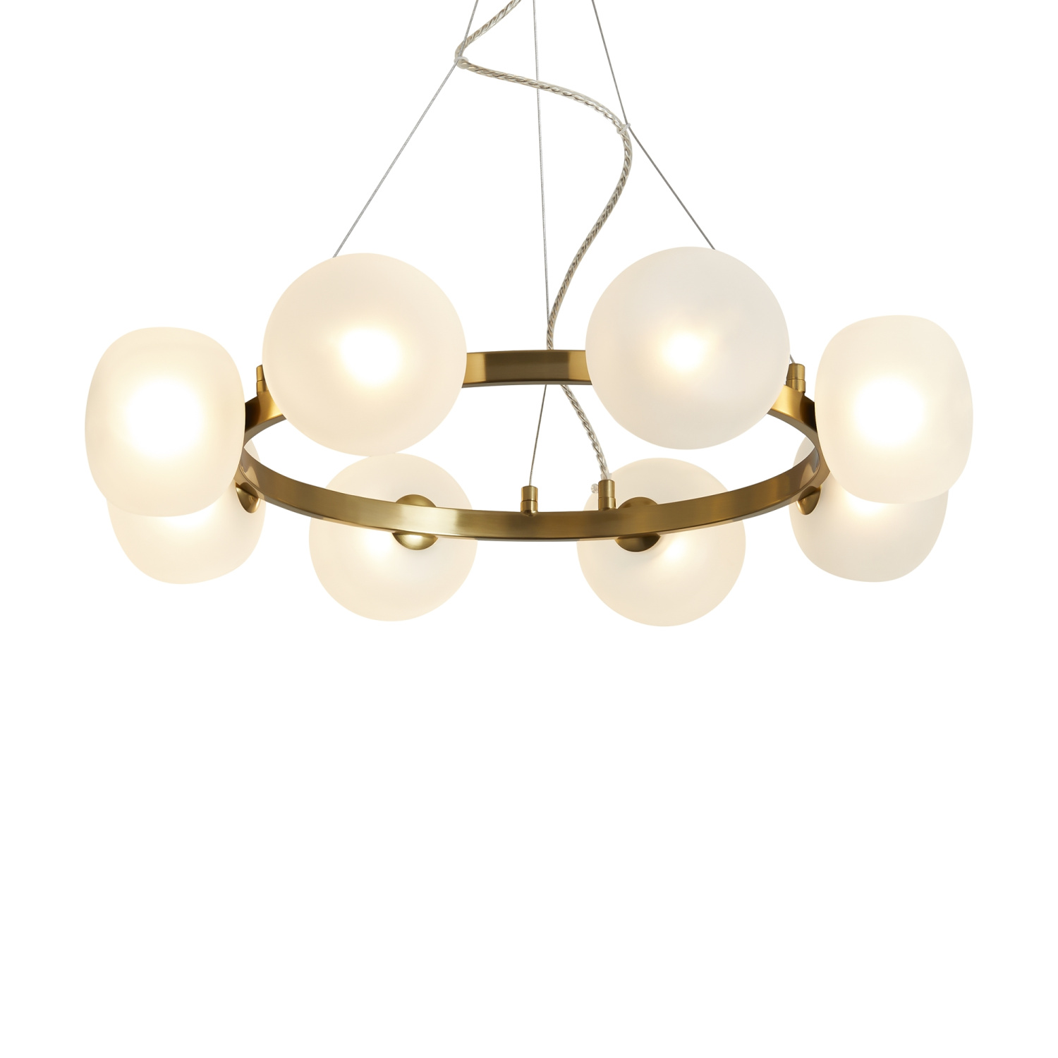 Freya Modern Donuts Подвесной светильник цвет: латунь FR5444PL-08BS