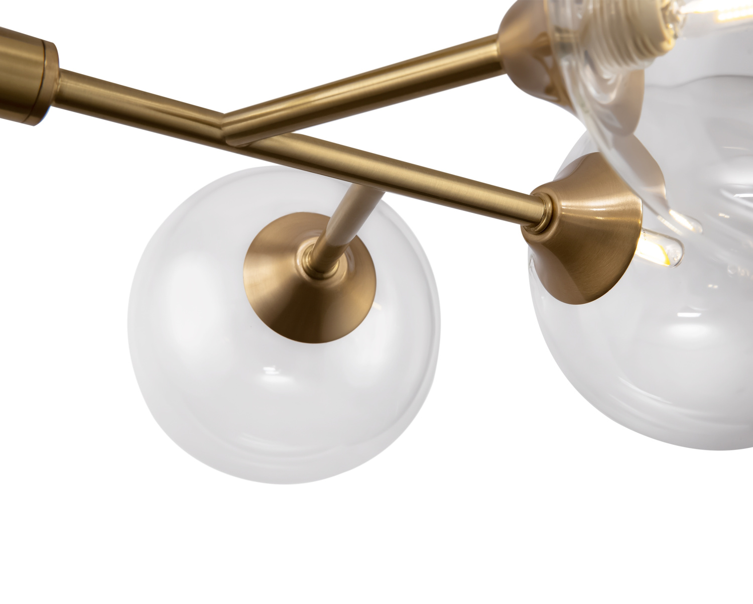 Freya Modern Maddison Люстра цвет: латунь FR5115PL-06BZ1