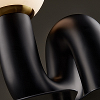 Freya Modern Slide Настольный светильник цвет: черный FR5283TL-01R