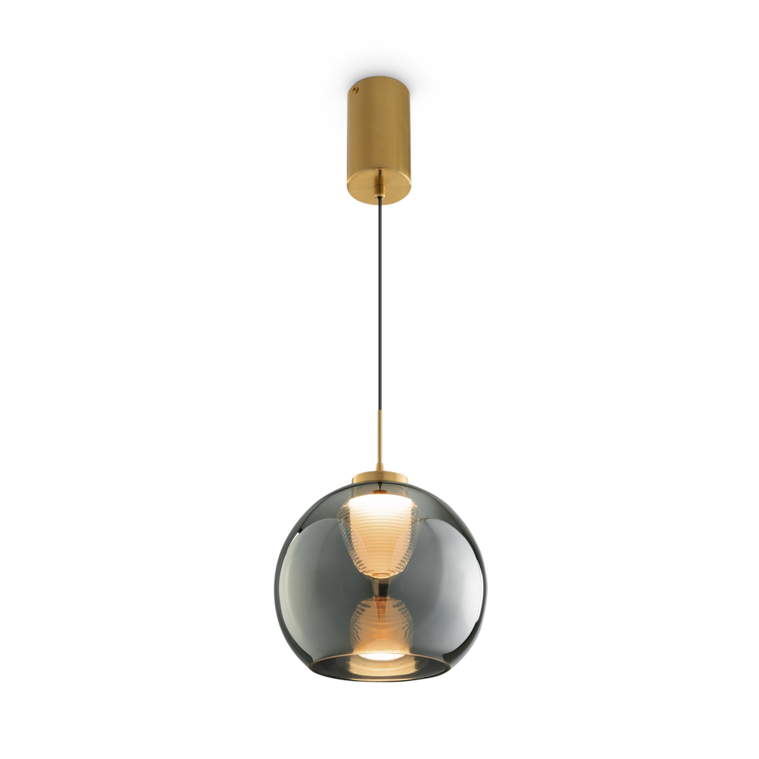 Freya Modern Fume Подвесной светильник цвет: латунь FR5399PL-L4BS2