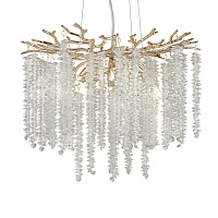 Freya Crystal Mineral Подвесной светильник цвет: золото FR1010PL-06G