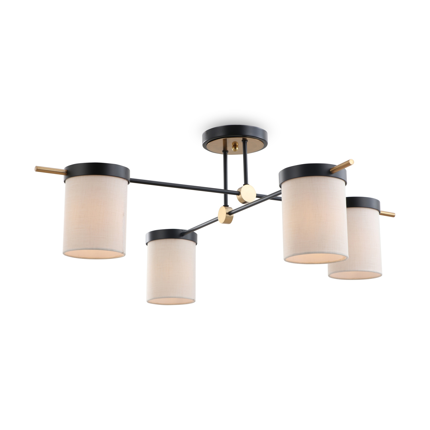 Freya Modern Bogy Потолочный светильник цвет: черный FR5377CL-04B