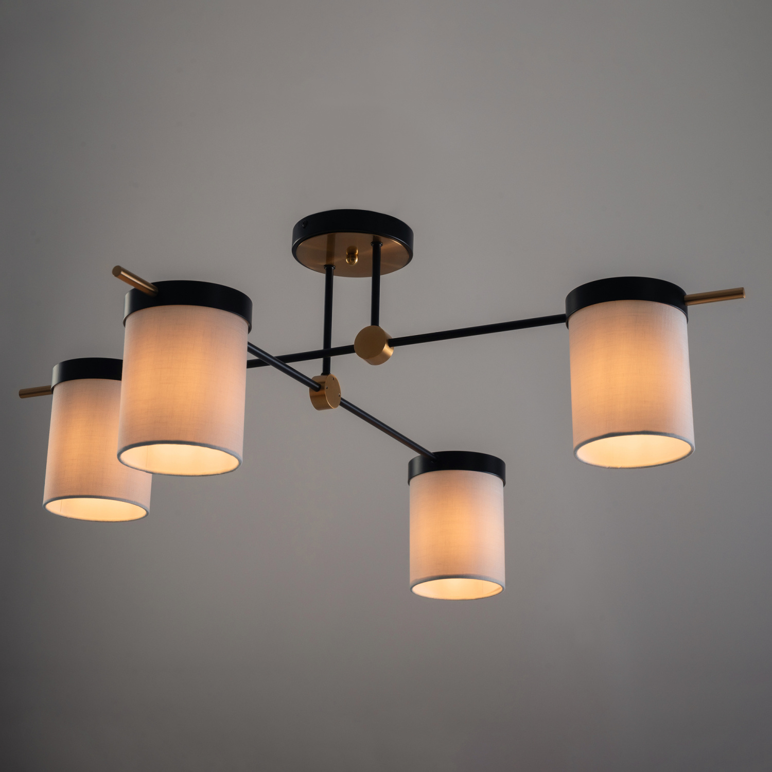 Freya Modern Bogy Потолочный светильник цвет: черный FR5377CL-04B