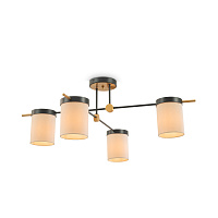 Freya Modern Bogy Потолочный светильник цвет: черный FR5377CL-04B