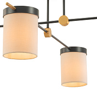 Freya Modern Bogy Потолочный светильник цвет: черный FR5377CL-04B