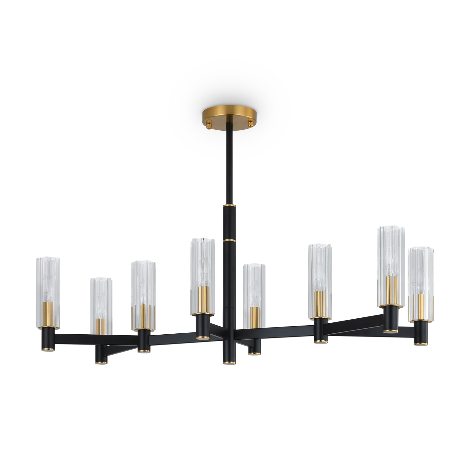 Freya Modern Ambra Подвесной светильник цвет: черный FR5167PL-08B