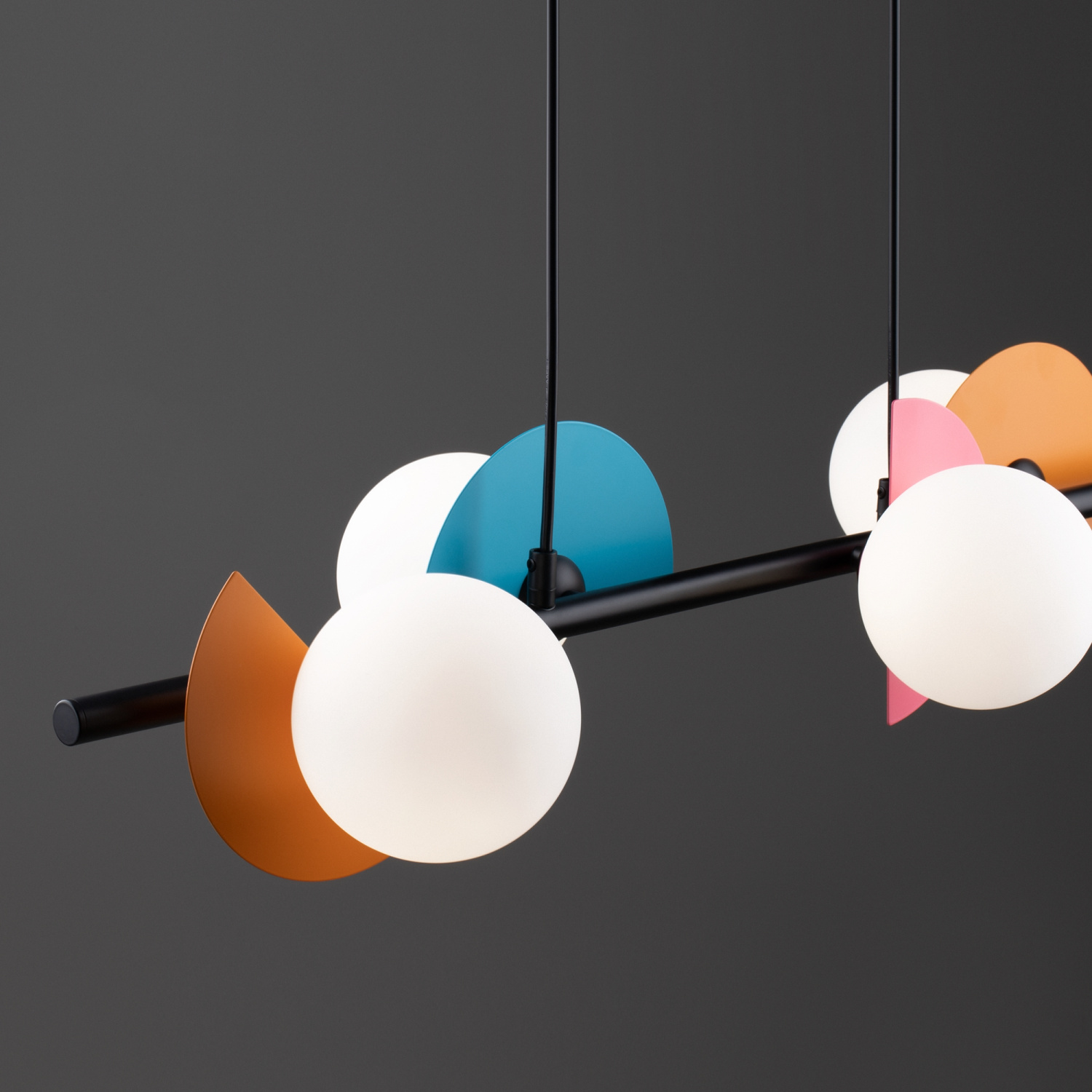 Freya Modern Sepia Подвесной светильник цвет: черный FR5391PL-04CFL