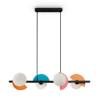 Freya Modern Sepia Подвесной светильник цвет: черный FR5391PL-04CFL