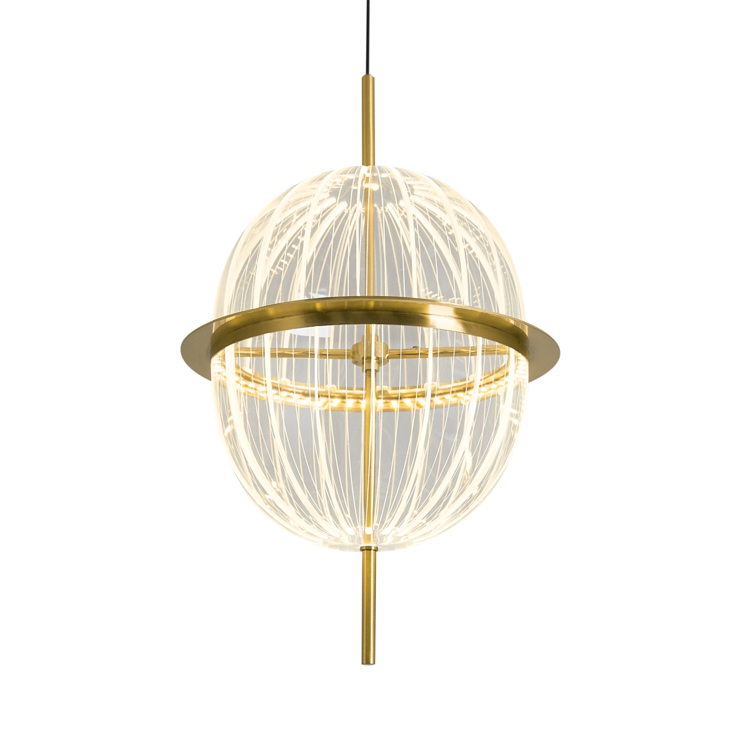 Freya LED Whisper Подвесной светильник цвет: латунь FR6184PL-L17BS