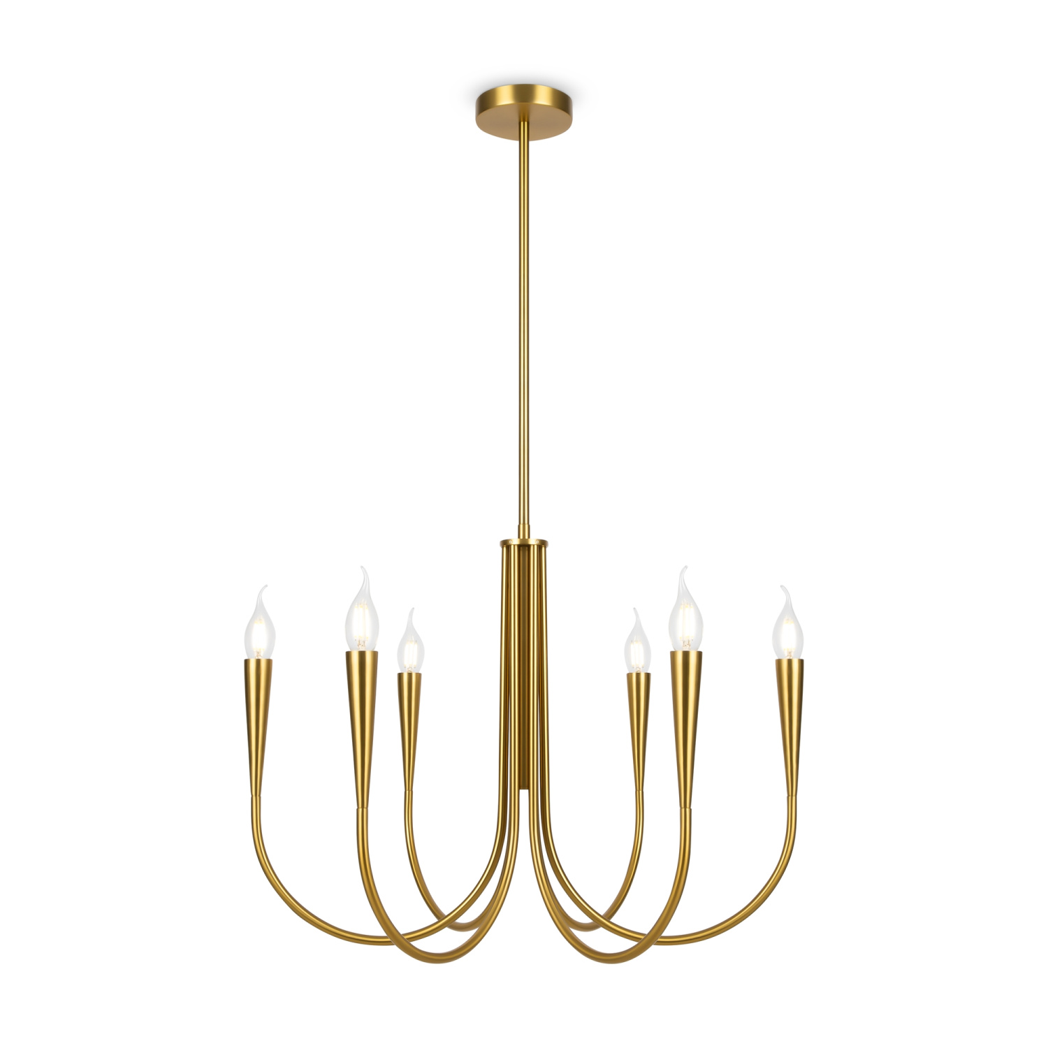 Freya Modern Branches Подвесной светильник цвет: латунь FR5253PL-06BS