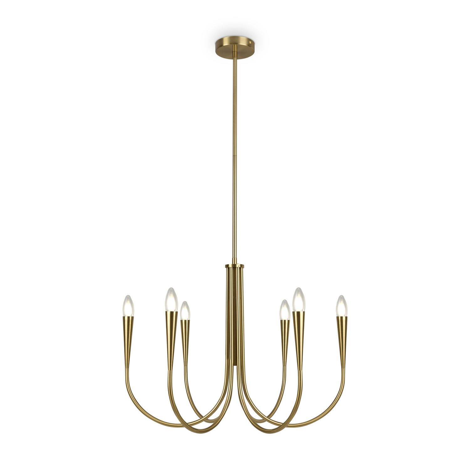 Freya Modern Branches Подвесной светильник цвет: латунь FR5253PL-06BS