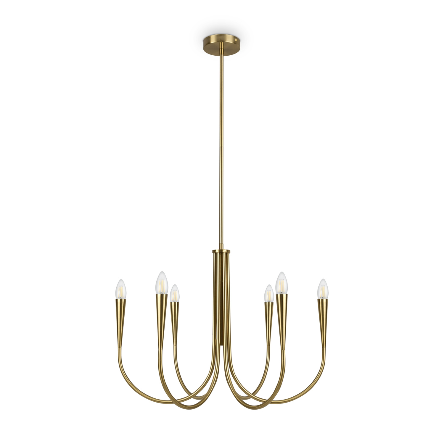 Freya Modern Branches Подвесной светильник цвет: латунь FR5253PL-06BS