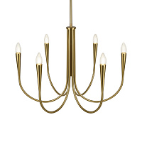 Freya Modern Branches Подвесной светильник цвет: латунь FR5253PL-06BS