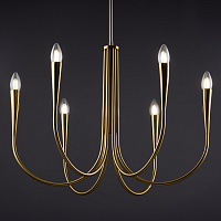 Freya Modern Branches Подвесной светильник цвет: латунь FR5253PL-06BS