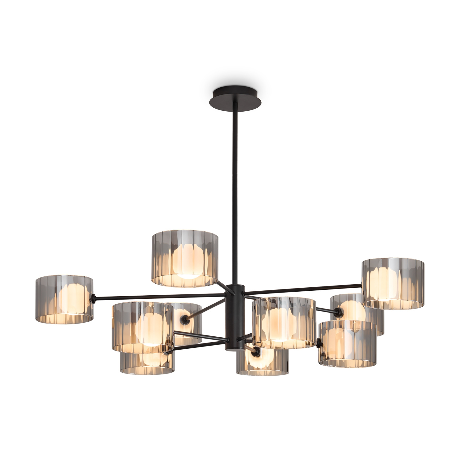 Freya Modern Flight Потолочный светильник цвет: черный FR5544CL-10B