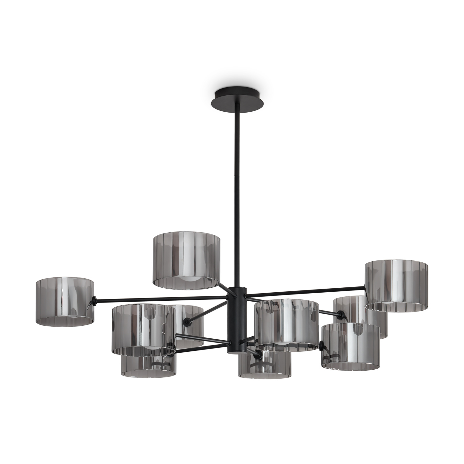 Freya Modern Flight Потолочный светильник цвет: черный FR5544CL-10B