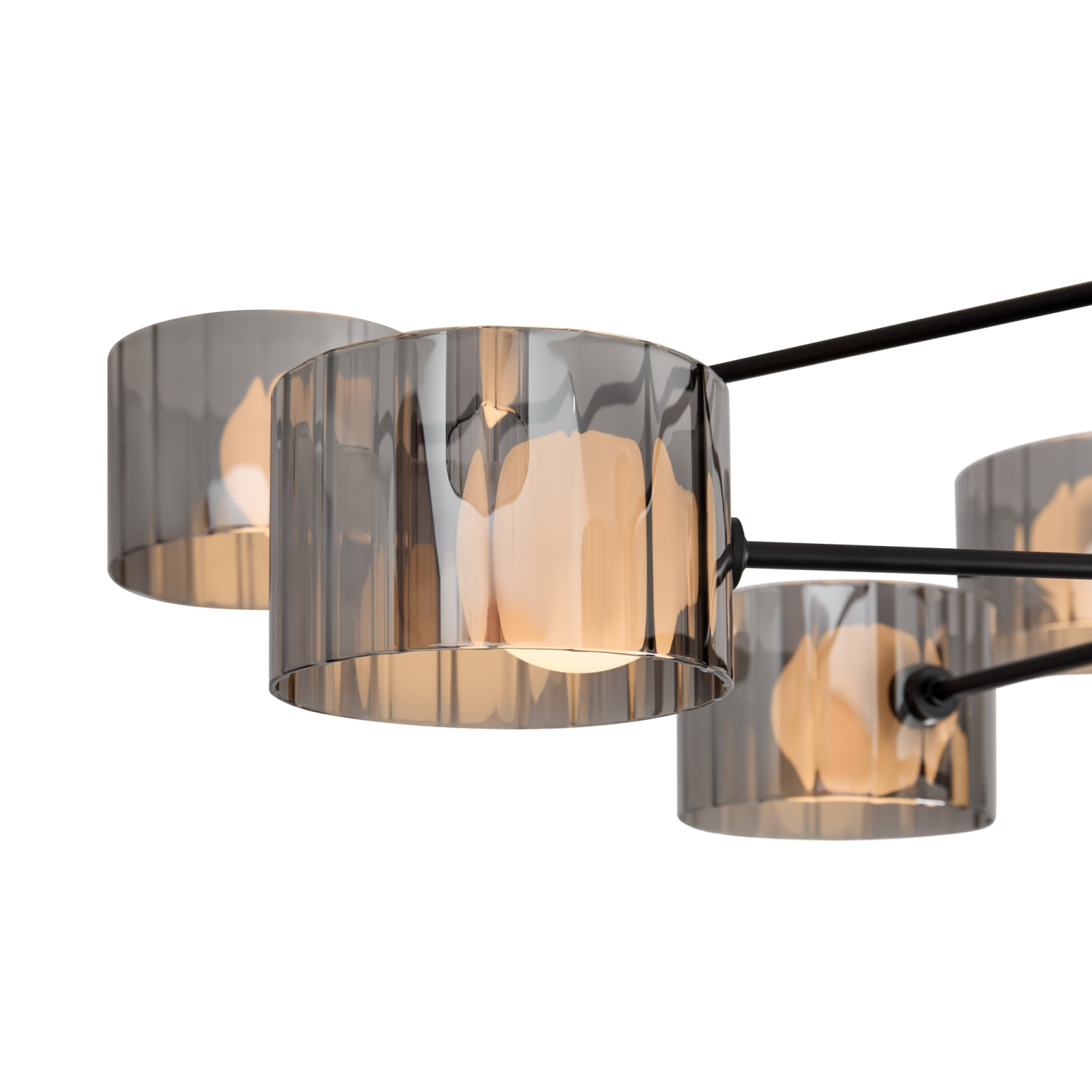 Freya Modern Flight Потолочный светильник цвет: черный FR5544CL-10B