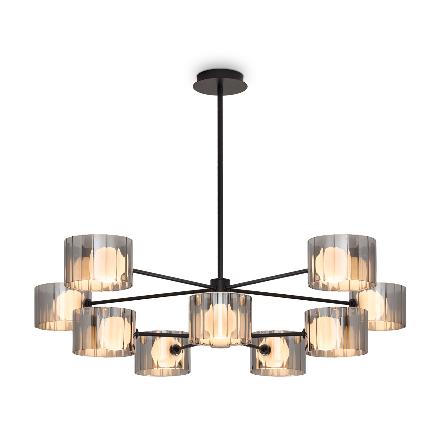 Freya Modern Flight Потолочный светильник цвет: черный FR5544CL-10B