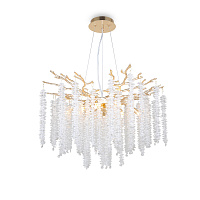 Freya Crystal Mineral Подвесной светильник цвет: золото FR1010PL-08G