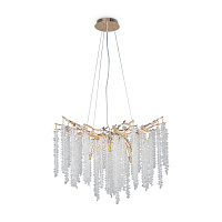 Freya Crystal Mineral Подвесной светильник цвет: золото FR1010PL-08G