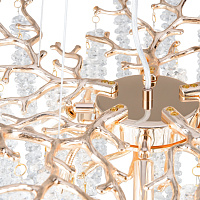 Freya Crystal Mineral Подвесной светильник цвет: золото FR1010PL-08G