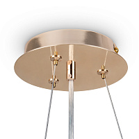 Freya Crystal Mineral Подвесной светильник цвет: золото FR1010PL-08G