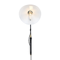 Freya Modern Twisty Настенный светильник (бра) цвет: черный FR5383WL-01B