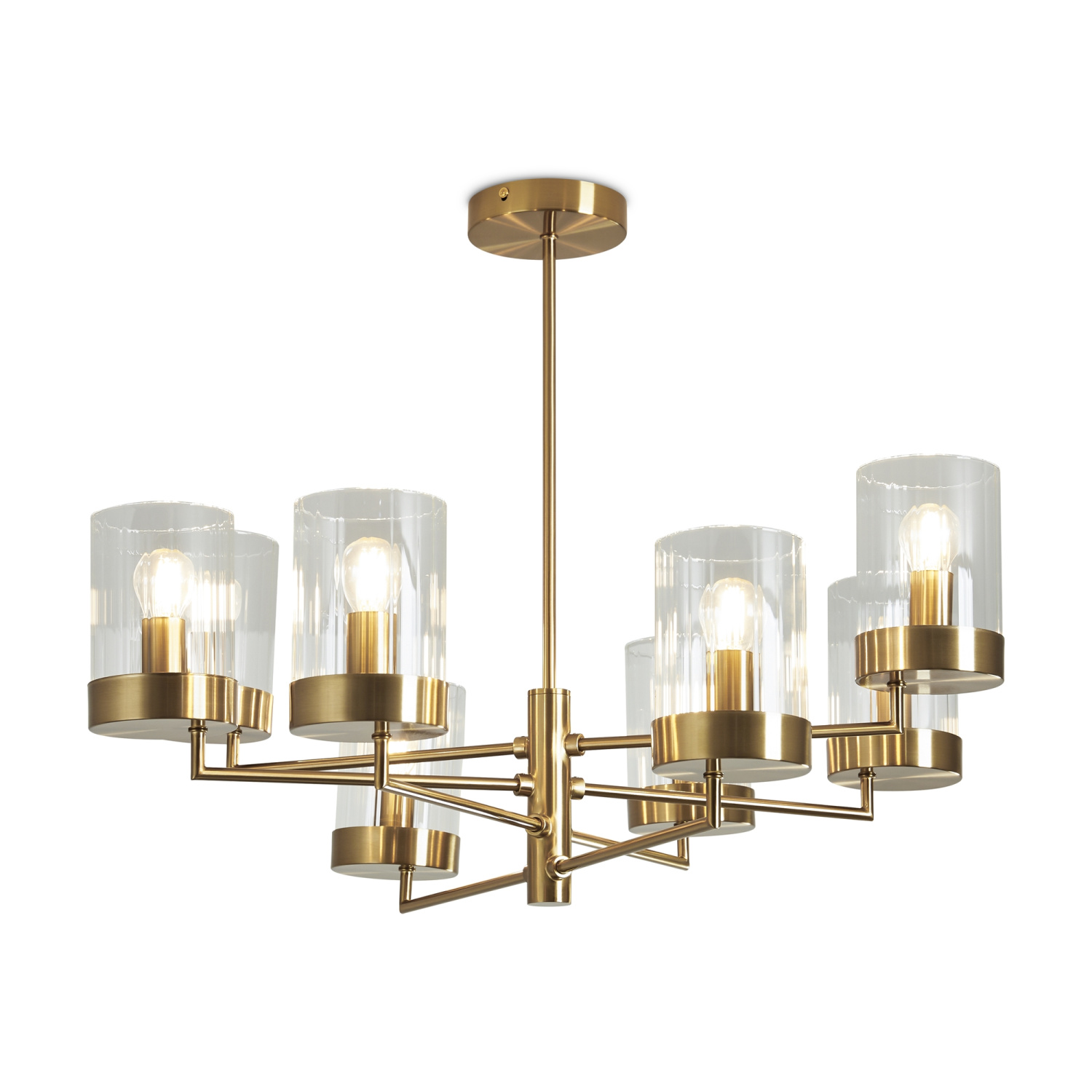 Freya Modern Clip Подвесной светильник цвет: латунь FR5426PL-08BS