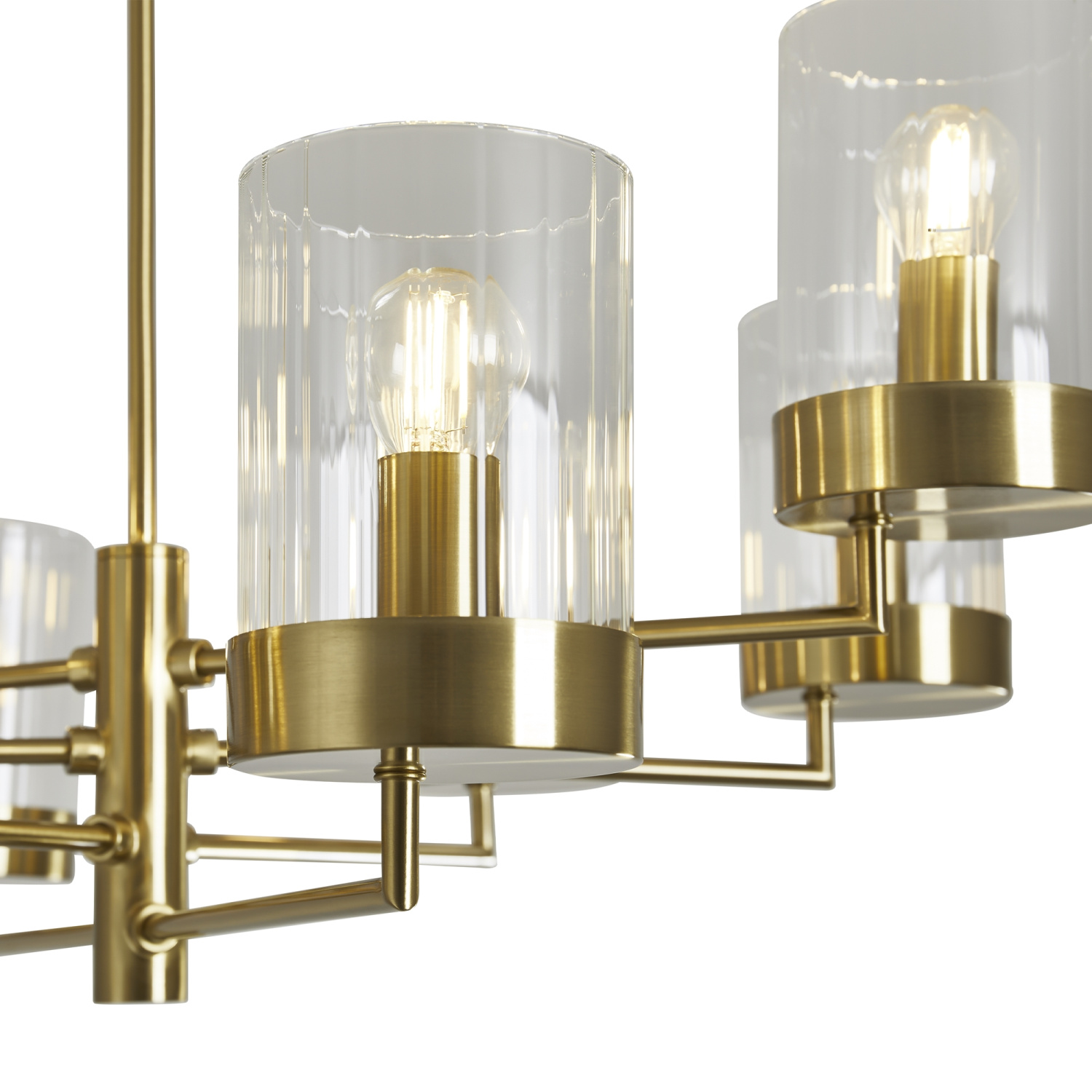 Freya Modern Clip Подвесной светильник цвет: латунь FR5426PL-08BS