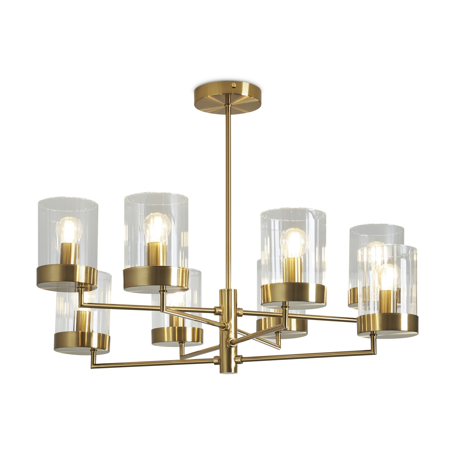 Freya Modern Clip Подвесной светильник цвет: латунь FR5426PL-08BS