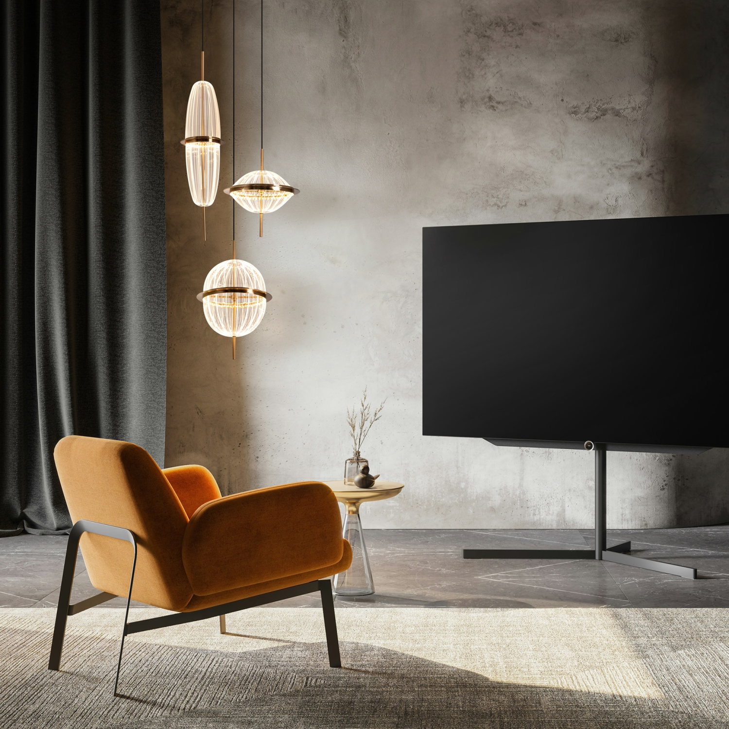 Freya LED Whisper Подвесной светильник цвет: латунь FR6184PL-L16BS