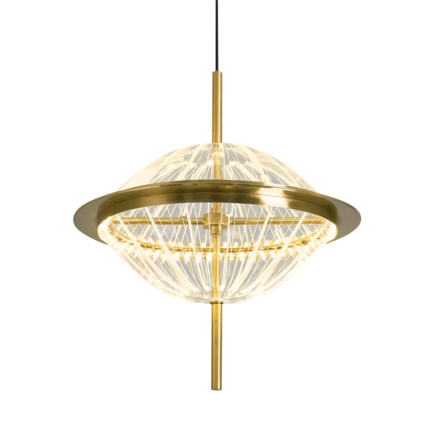 Freya LED Whisper Подвесной светильник цвет: латунь FR6184PL-L16BS