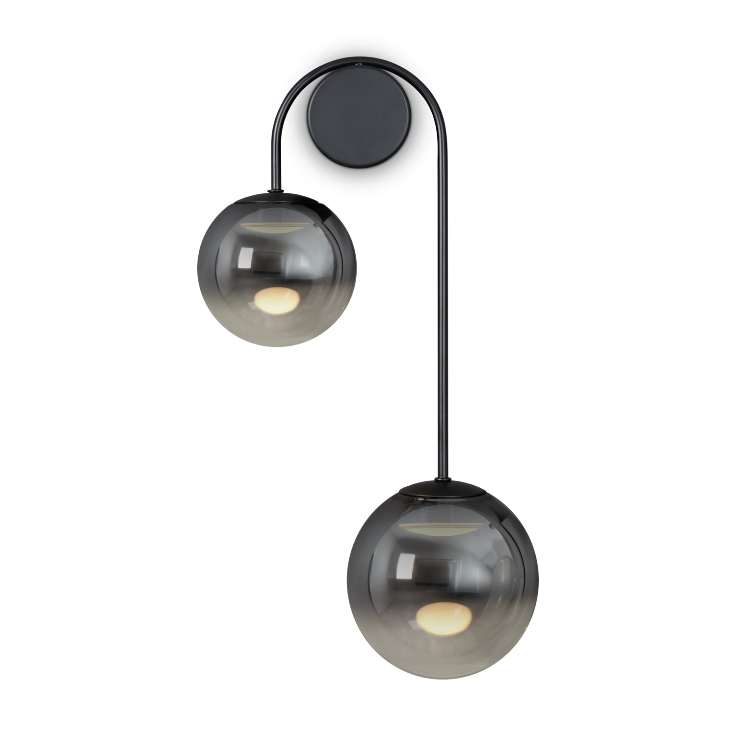 Freya LED Arch Настенный светильник (бра) цвет: черный FR6178WL-L10B