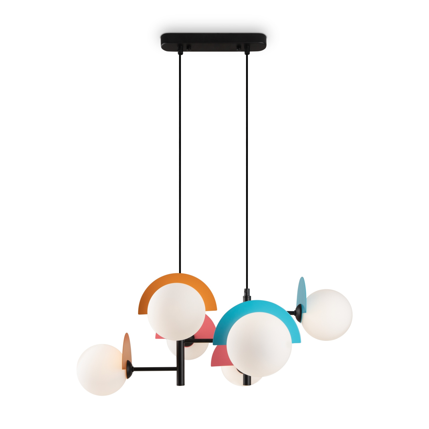 Freya Modern Sepia Подвесной светильник цвет: черный FR5391PL-06CFL