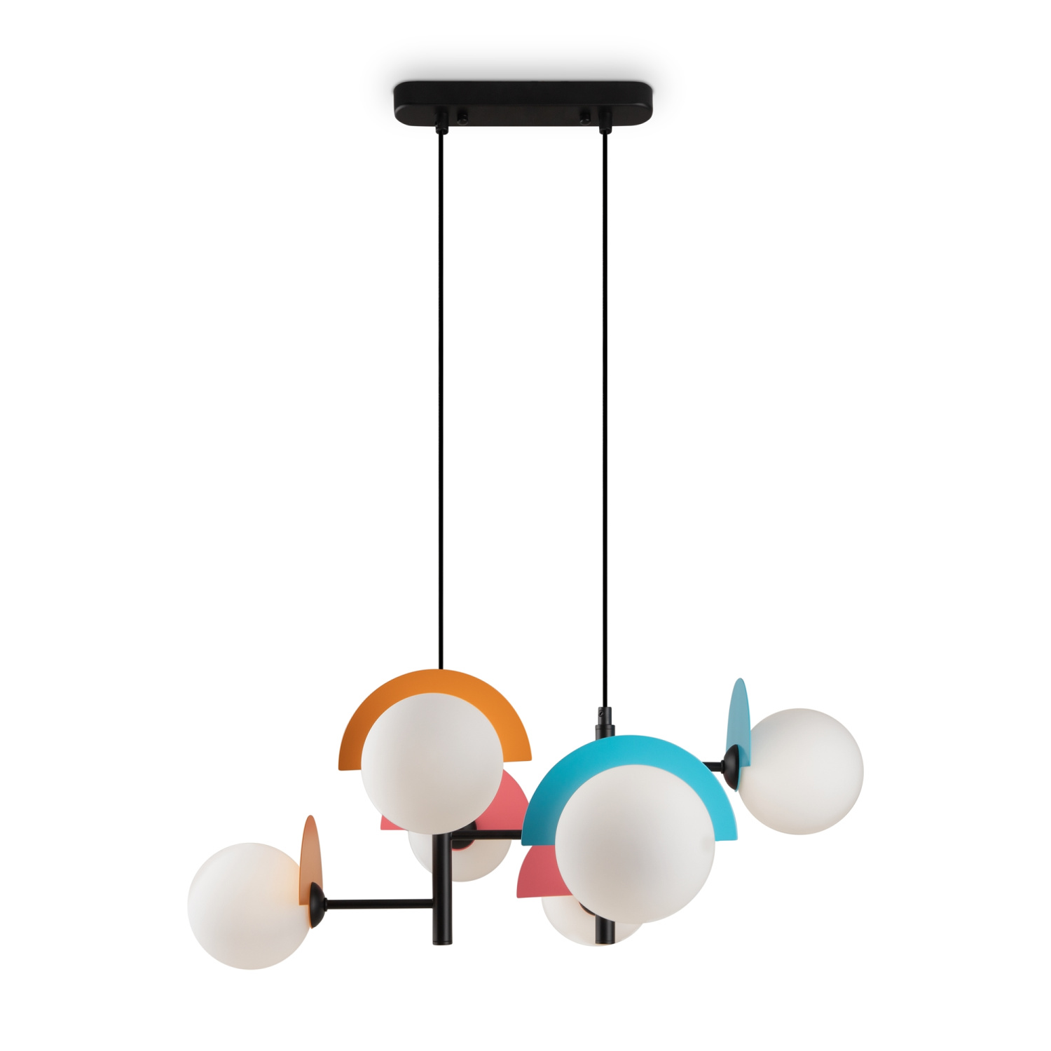 Freya Modern Sepia Подвесной светильник цвет: черный FR5391PL-06CFL