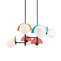 Freya Modern Sepia Подвесной светильник цвет: черный FR5391PL-06CFL