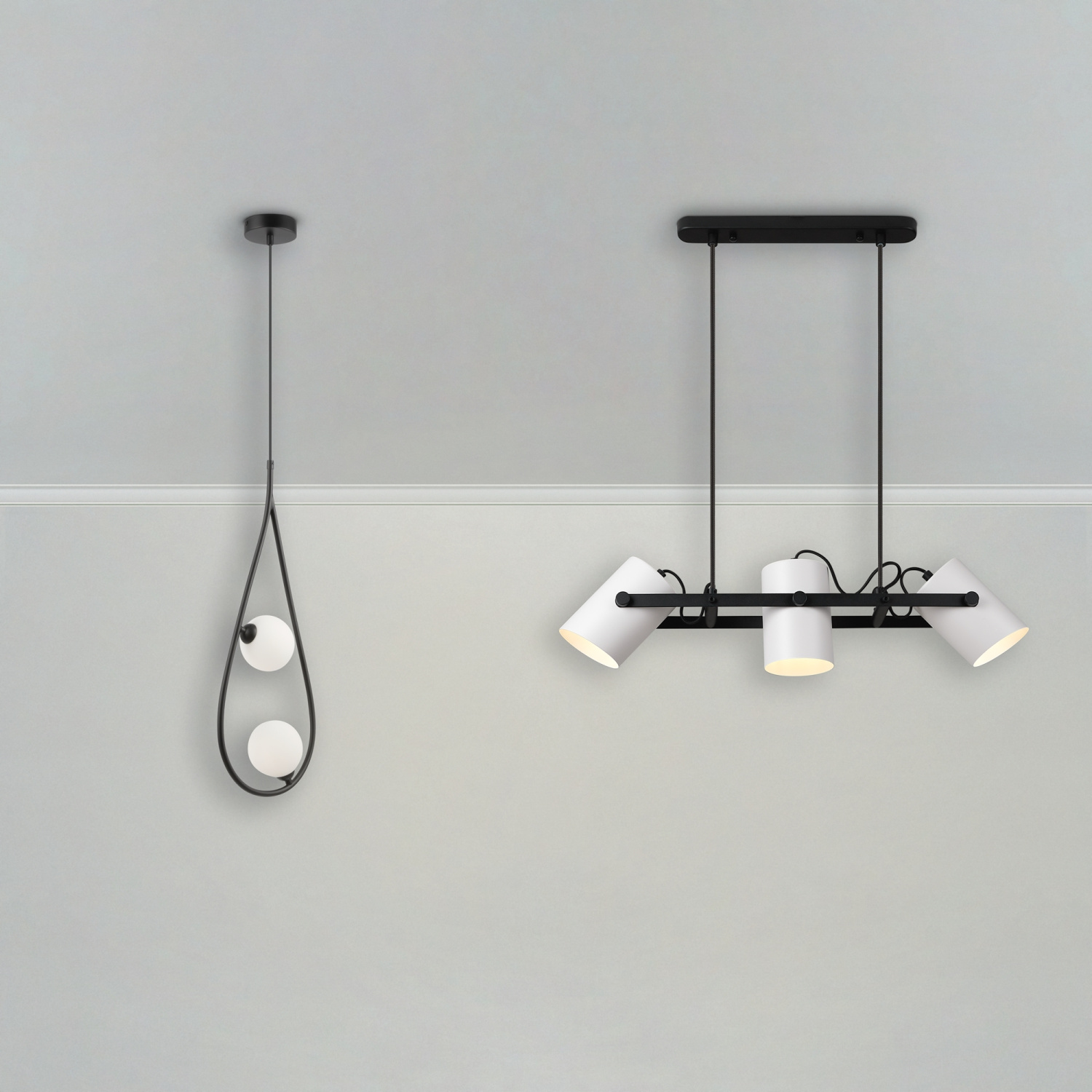 Freya Loft Perlina Люстра цвет: черный FR4005PL-02B