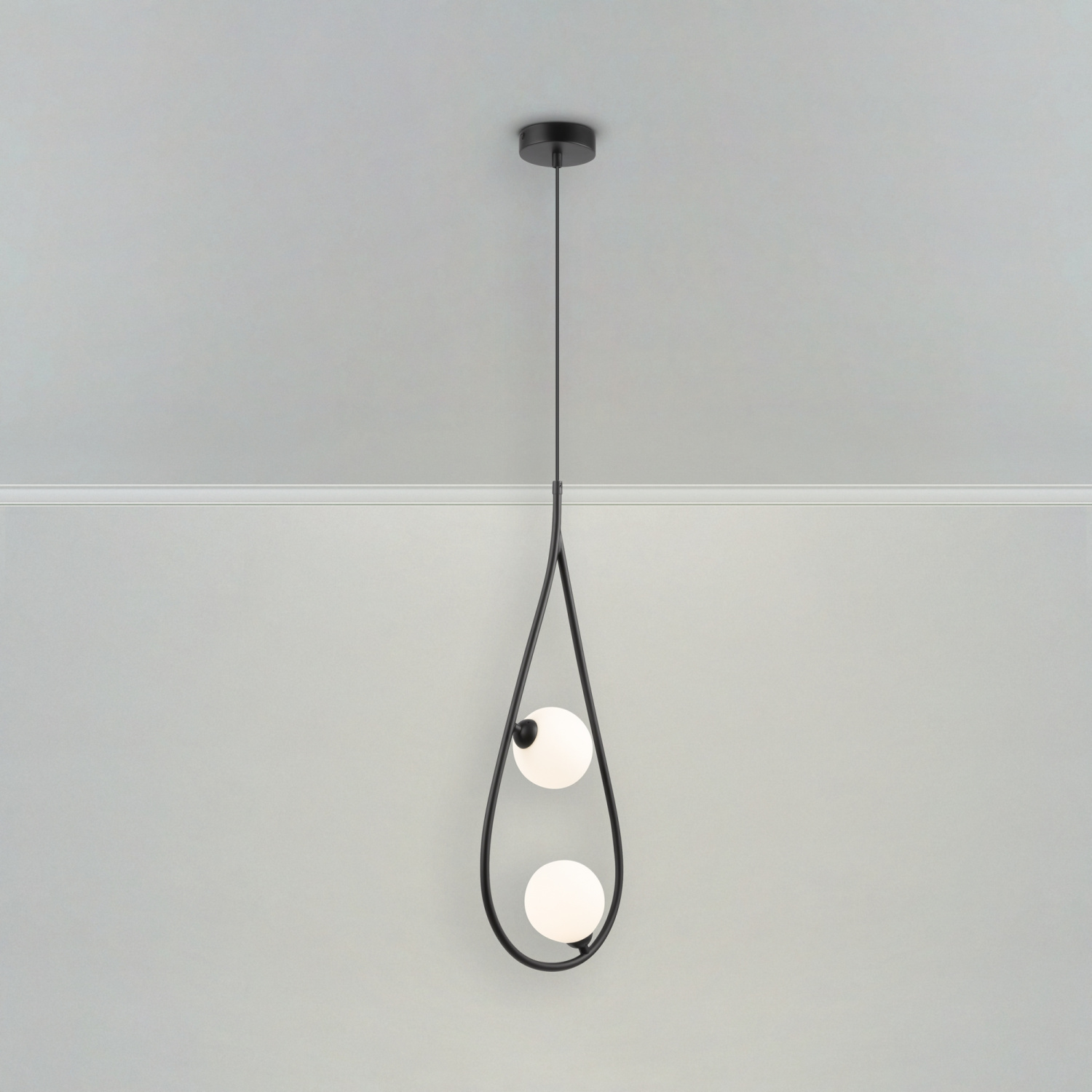 Freya Loft Perlina Люстра цвет: черный FR4005PL-02B