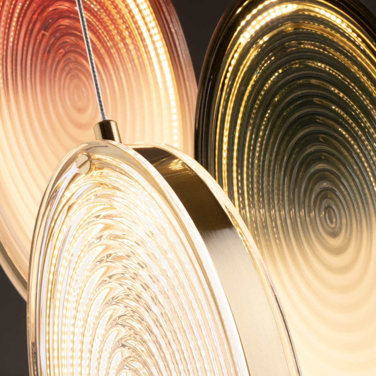 Freya LED Lolli Подвесной светильник цвет: латунь FR6139PL-L24BS