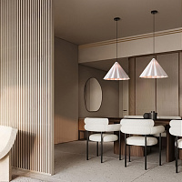 Freya Modern Felt Acoustic Подвесной светильник цвет: серый FR5479PL-01GR