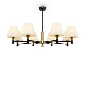 Freya Modern Perfetto Люстра цвет: черный и латунь FR5098PL-08BBS