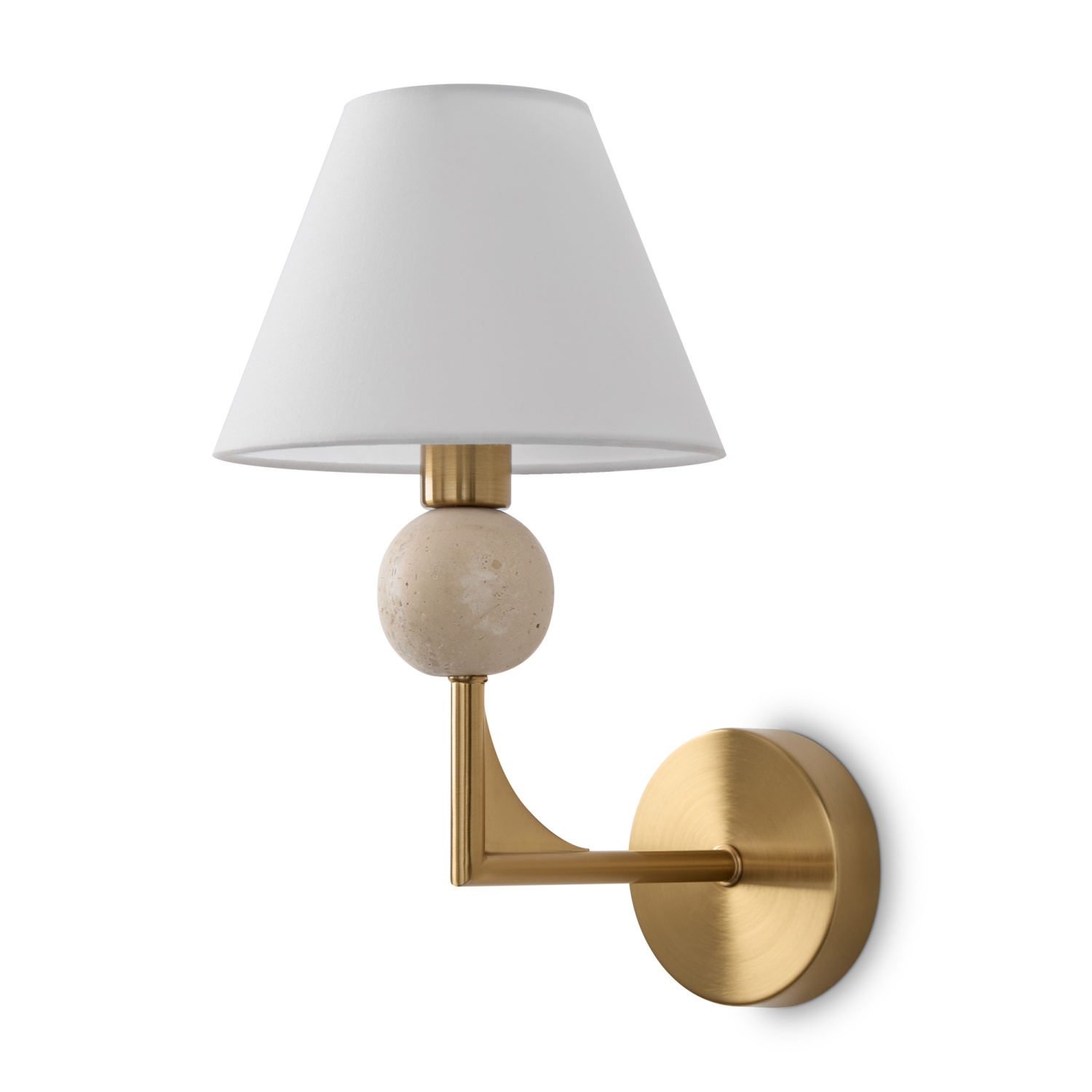 Freya Classic Riley Настенный светильник (бра) цвет: латунь FR2043WL-01BS