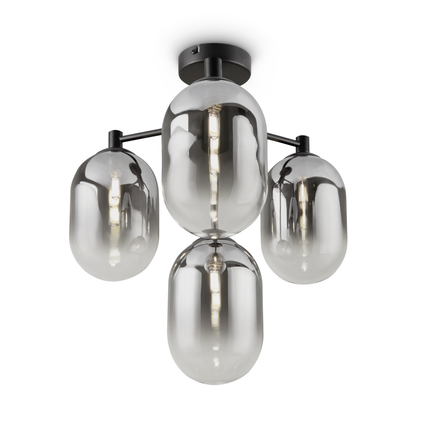 Freya Crystal Tesse Подвесной светильник цвет: черный FR1011PL-04B