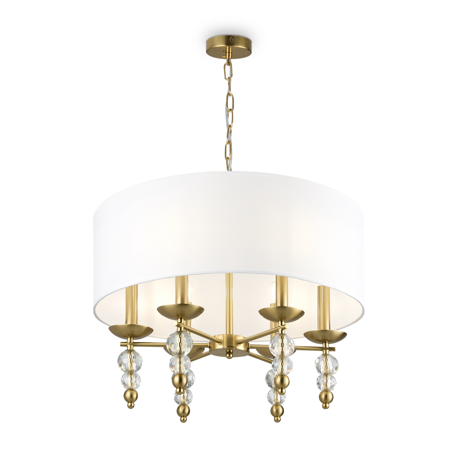 Freya Crystal Side Подвесной светильник цвет: латунь FR1009PL-06BS